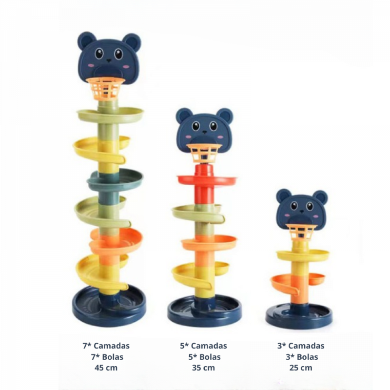 Torre de Bolinhas Divertida Bear