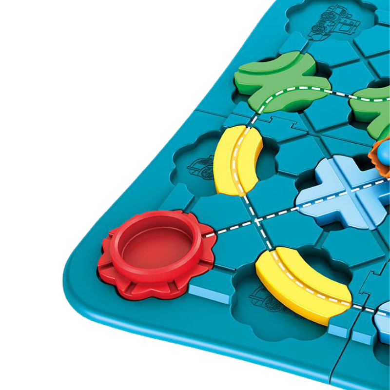 Quebra-Cabeça Tractor's Route Formação De Estradas