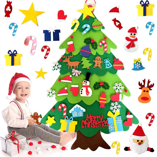 Árvore De Natal Para Montar 32 Peças + Pisca-Pisca