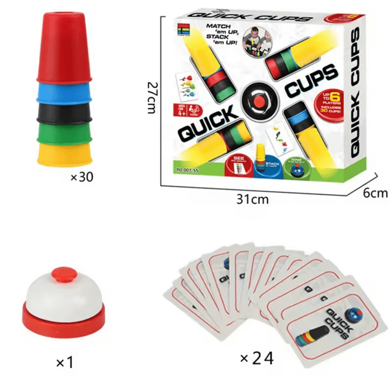 Jogo De Mesa Quick Cups