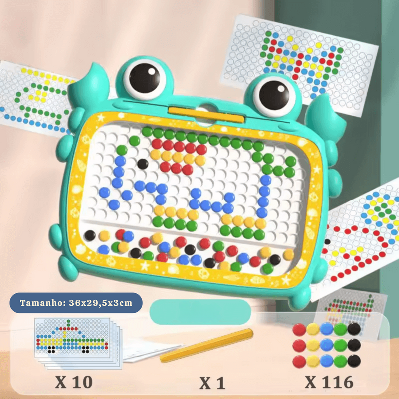 Prancheta De Desenho Magnética Pixel-Art