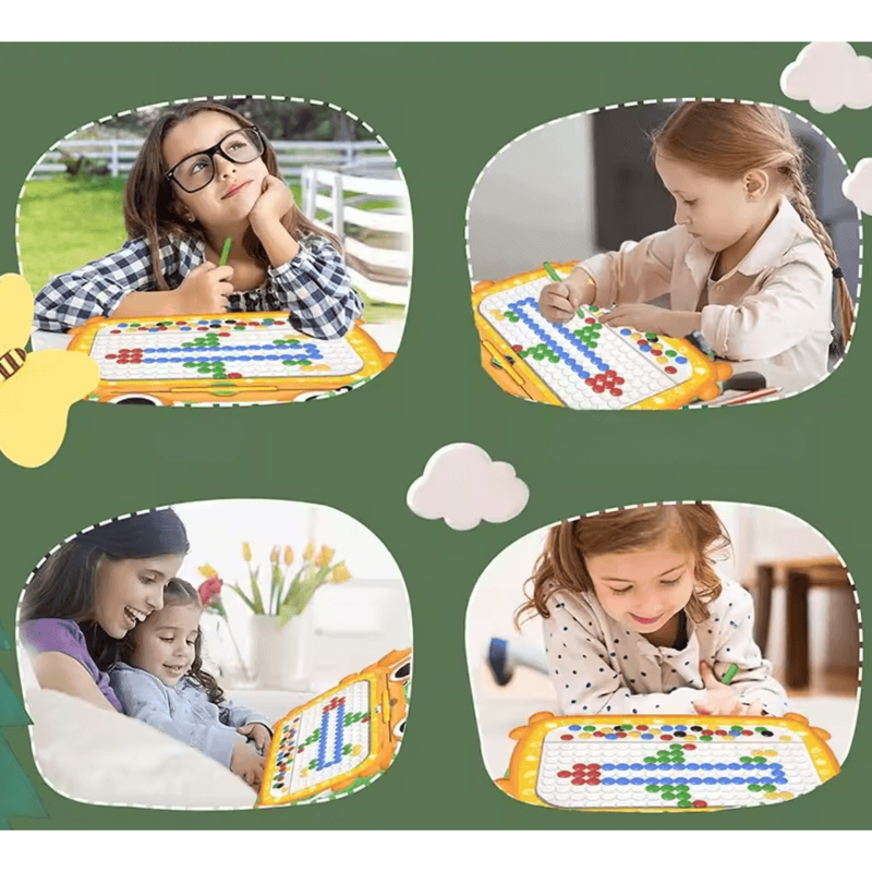 Prancheta De Desenho Magnética Pixel-Art