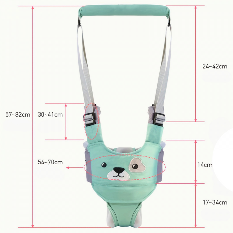 Andador De Bebê Urso Meus Primeiros Passos - Verde