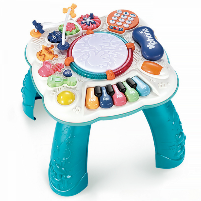 Mesa Interativa PlayFun Com Sons, Botões e Luzes