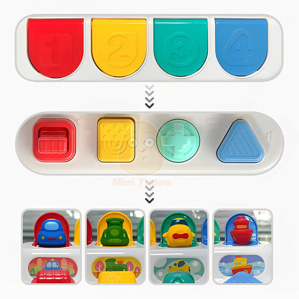 Brinquedo Interativo Pop Up Zoo