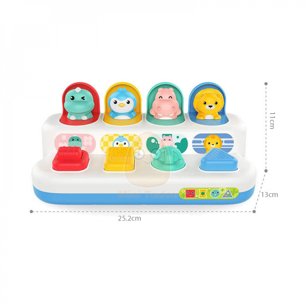 Brinquedo Interativo Pop Up Zoo