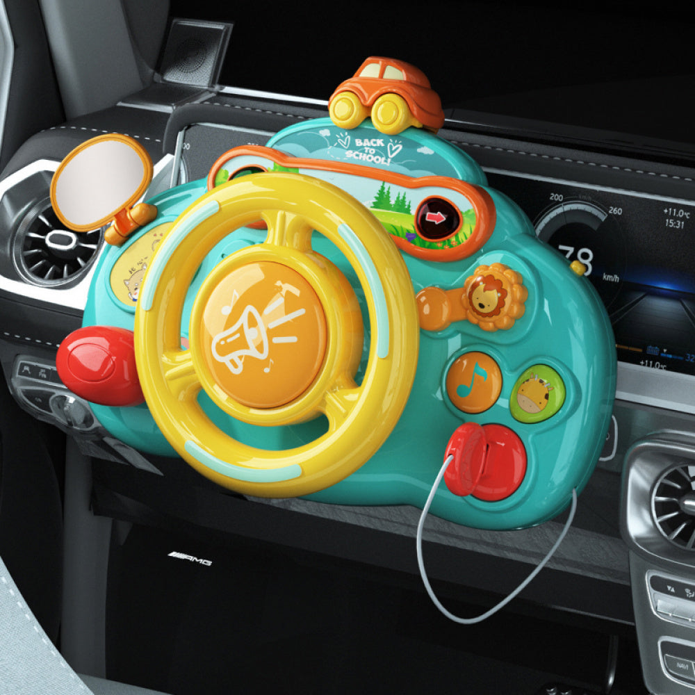 Volante Interativo e Sensorial Back School c/ Sons