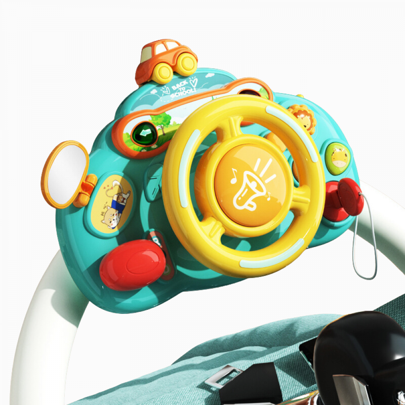 Volante Interativo e Sensorial Back School c/ Sons