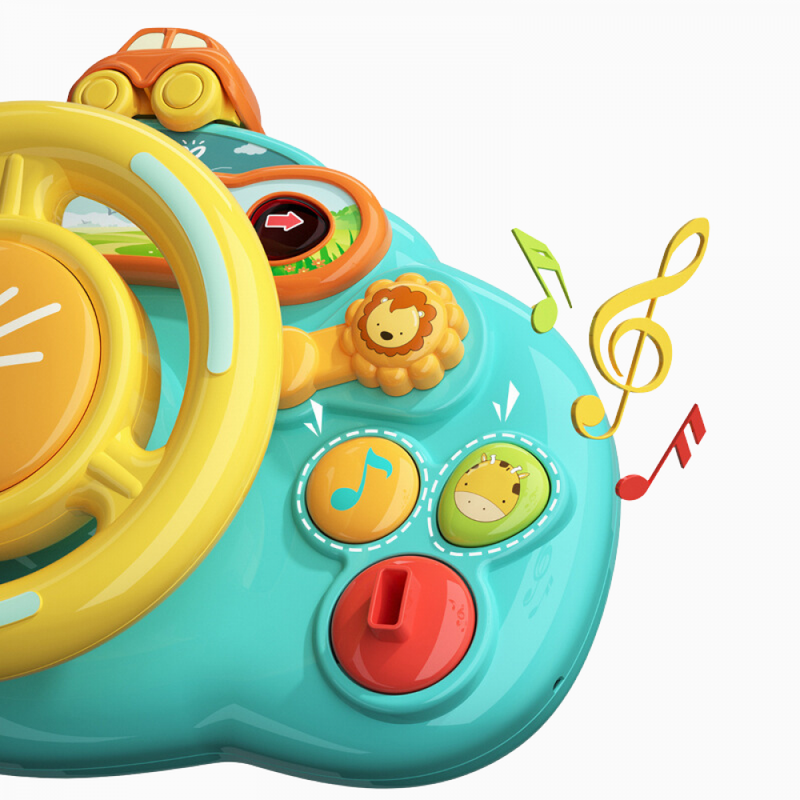 Volante Interativo e Sensorial Back School c/ Sons