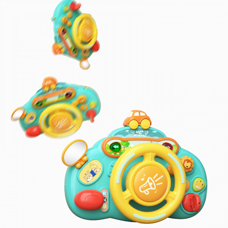 Volante Interativo e Sensorial Back School c/ Sons