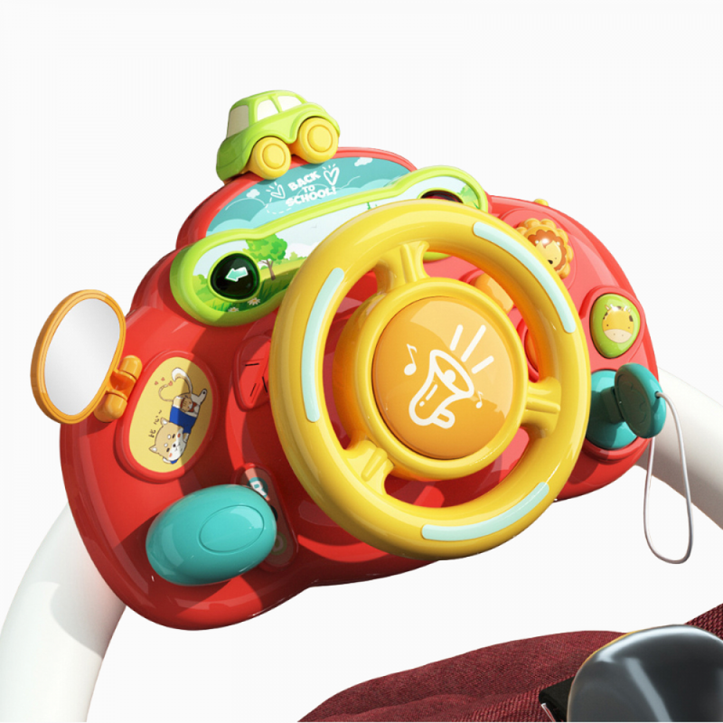 Volante Interativo e Sensorial Back School c/ Sons