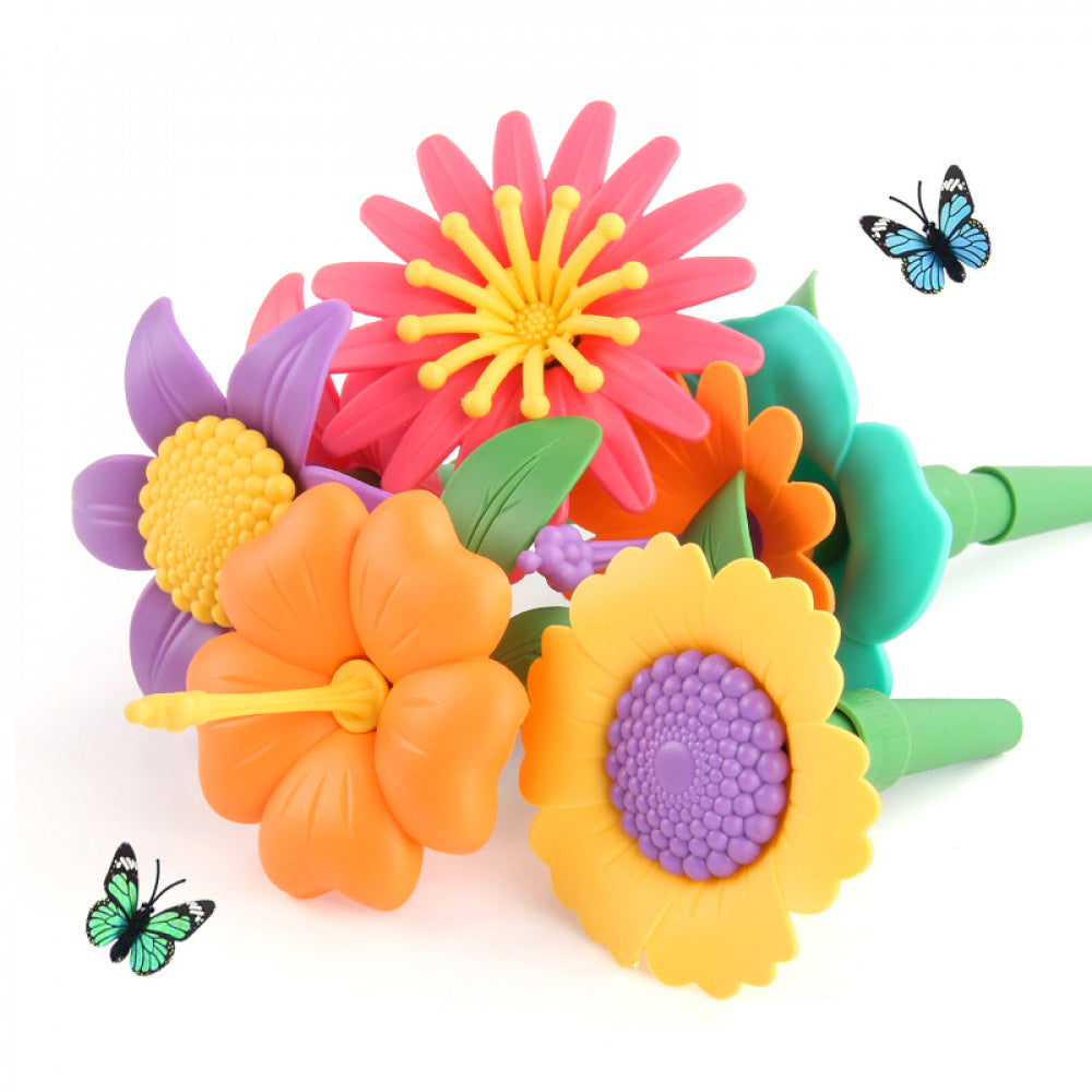 Brinquedo Construção De Jardim Florido