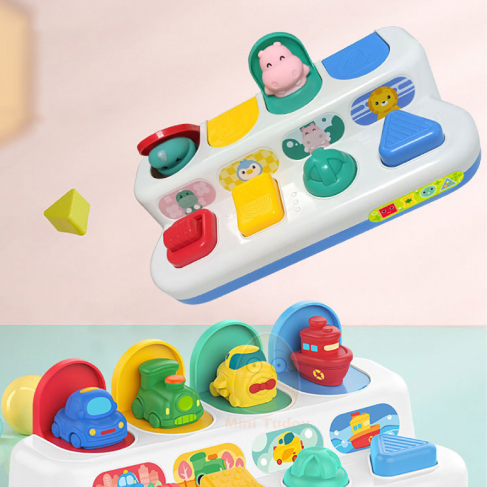 Brinquedo Interativo Pop Up Zoo