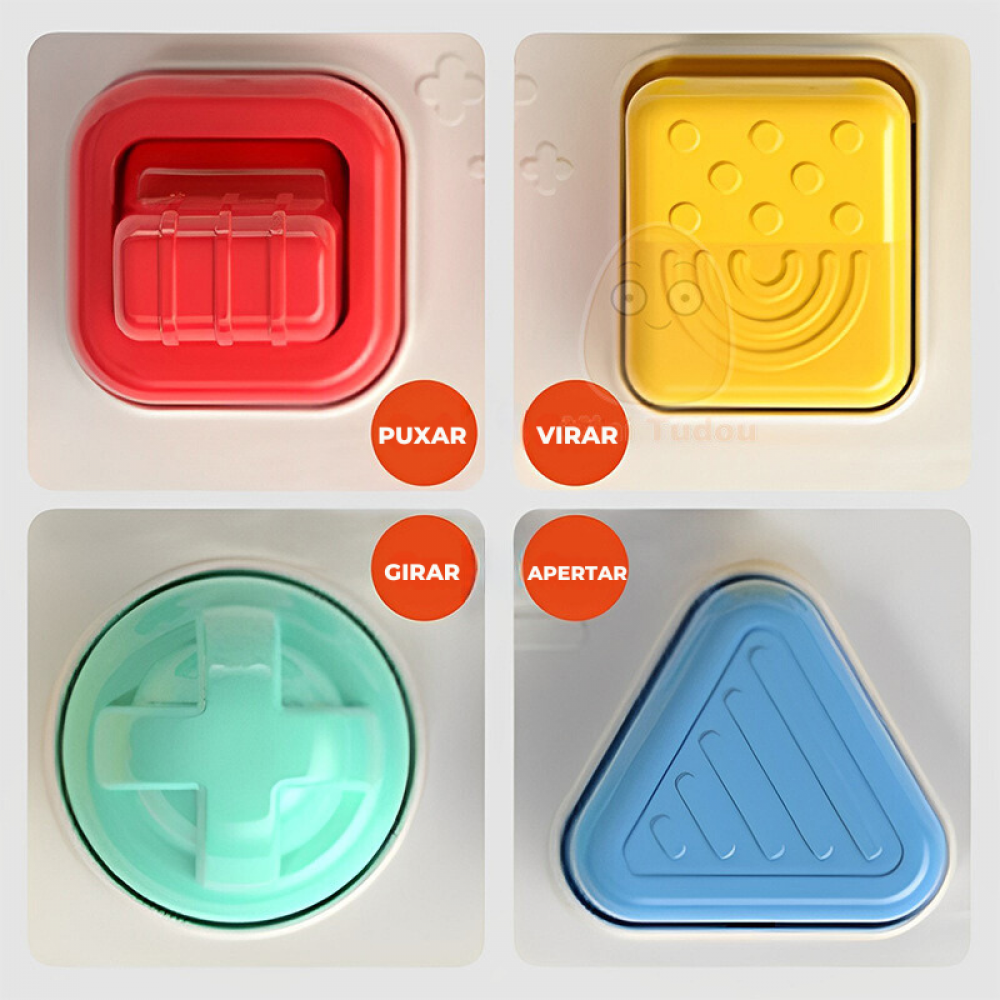 Brinquedo Interativo Pop Up Zoo