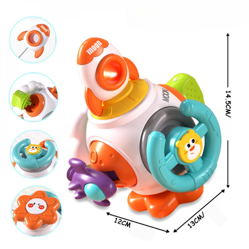 Brinquedo Sensorial Moon Para Bebê