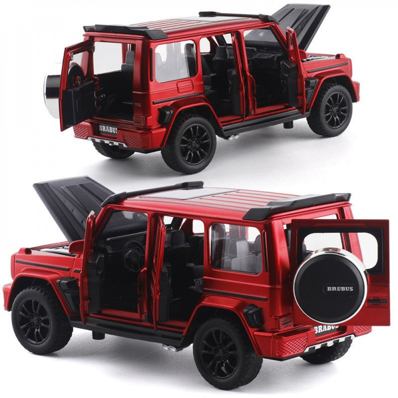 Carro Mercedes Benz Miniatura G700 1/32 Metal Com Som e Luz