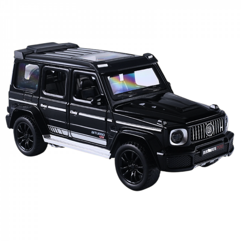 Carro Mercedes Benz Miniatura G700 1/32 Metal Com Som e Luz