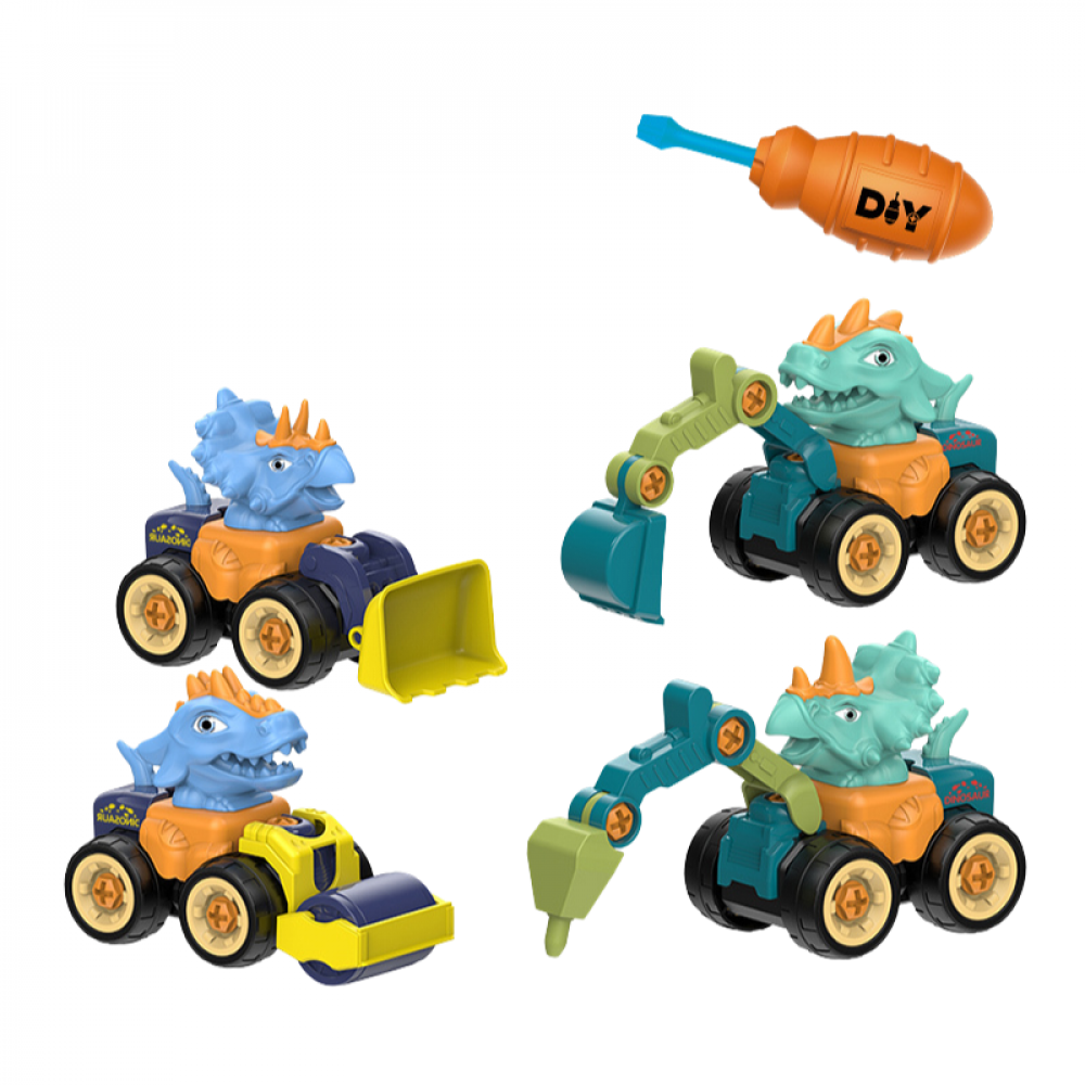 Kit Master Trator Quatro Modelos Para Montar e Desmontar