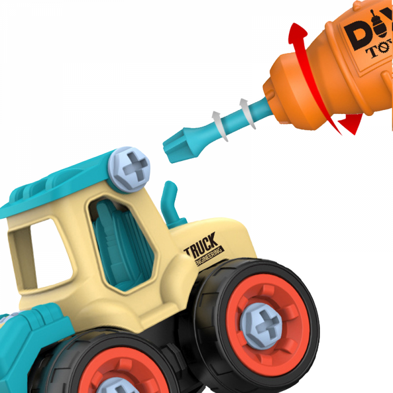 Kit Master Trator Quatro Modelos Para Montar e Desmontar