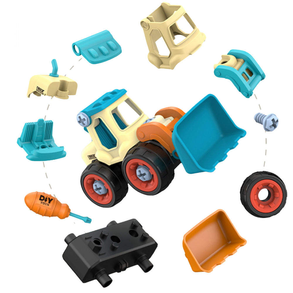 Kit Master Trator Quatro Modelos Para Montar e Desmontar