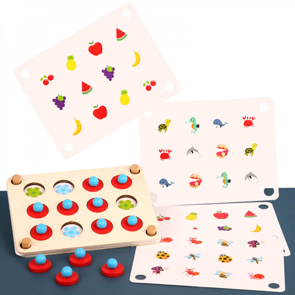 Jogo De Memória Montessori Memory-Quest