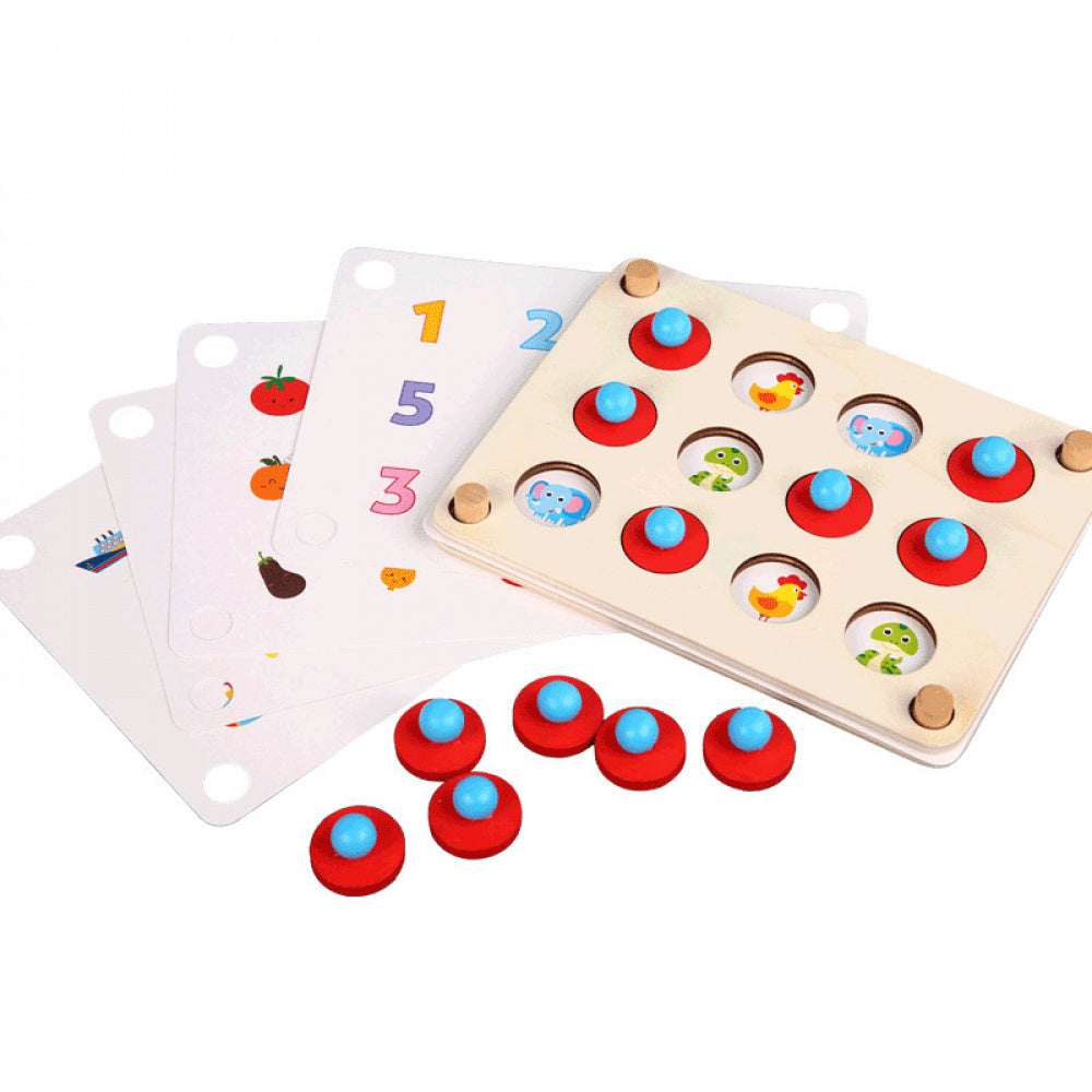 Jogo De Memória Montessori Memory-Quest