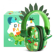 Fone De Ouvido Dino Party Sem Fio Via Bluetooth Cancelamento de Ruído De 25 dB