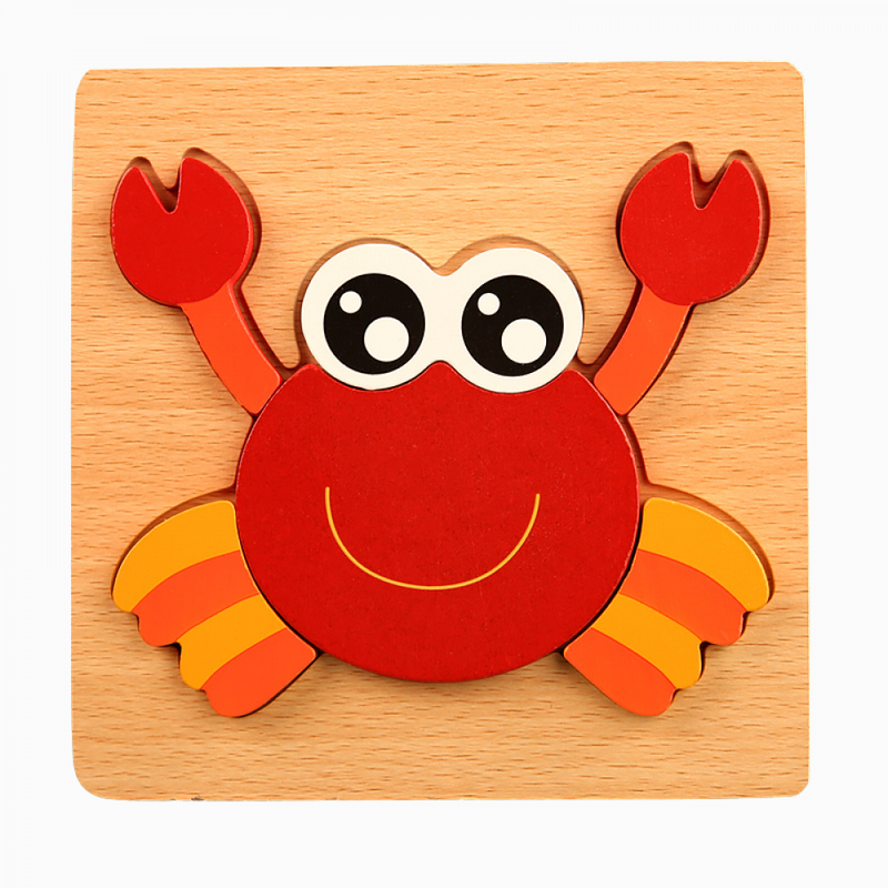 Quebra Cabeça Montessori Interativo 3D