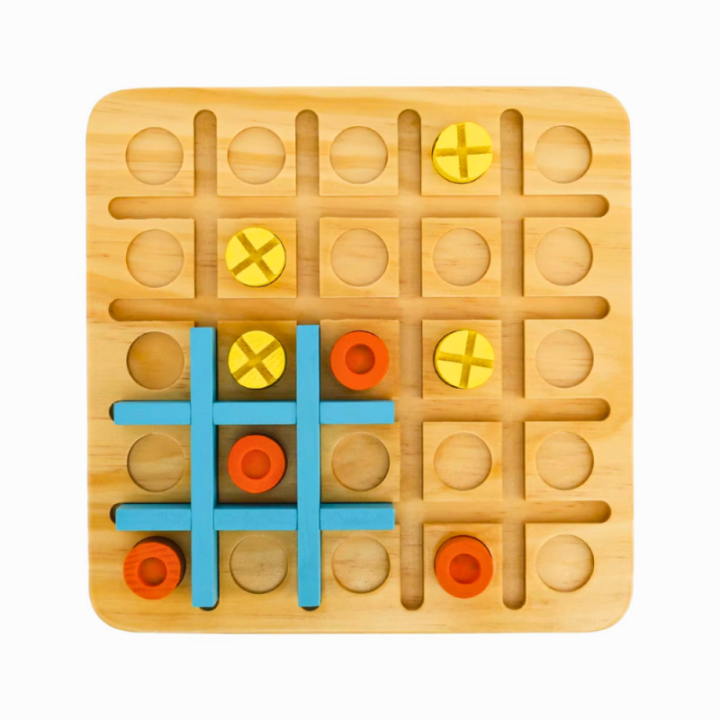 Jogo da Velha Tabuleiro de Mesa Montessori