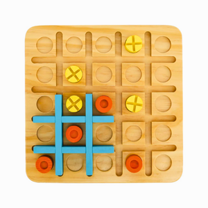 Jogo da Velha Tabuleiro de Mesa Montessori