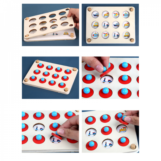Jogo De Memória Montessori Memory-Quest