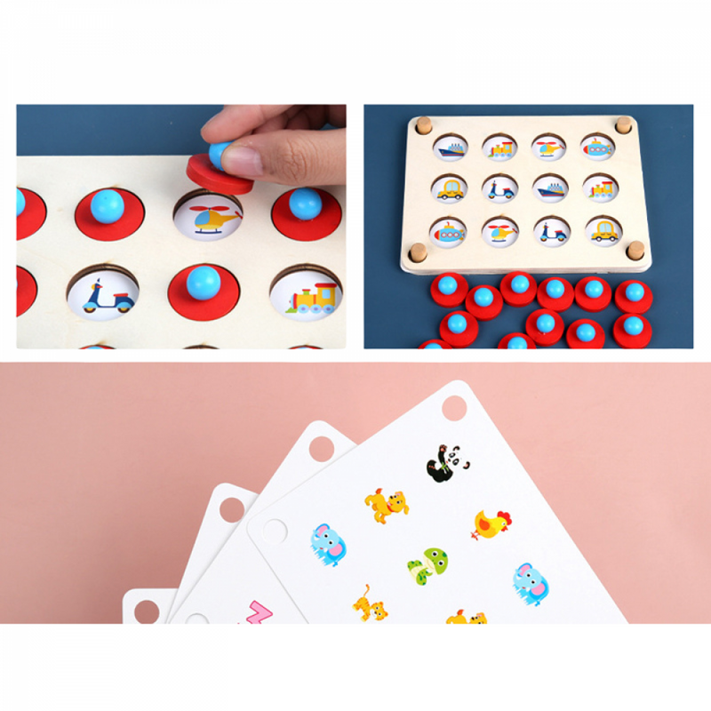 Jogo De Memória Montessori Memory-Quest