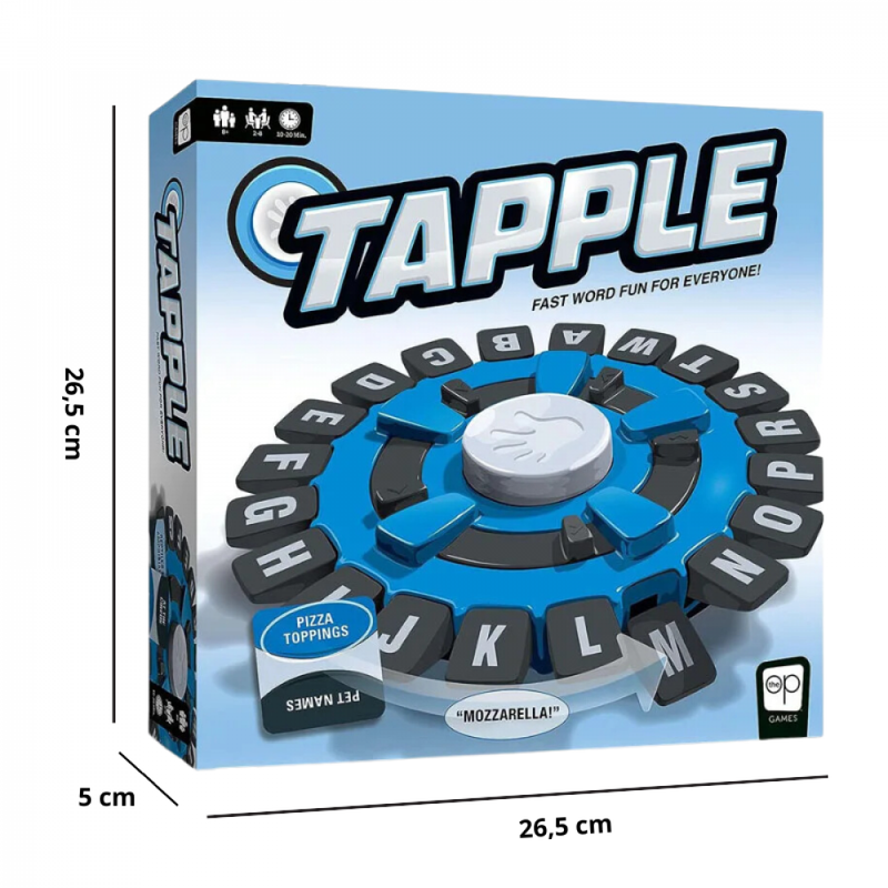 Jogo De Mesa Americano Tapple Diversão Com Palavras