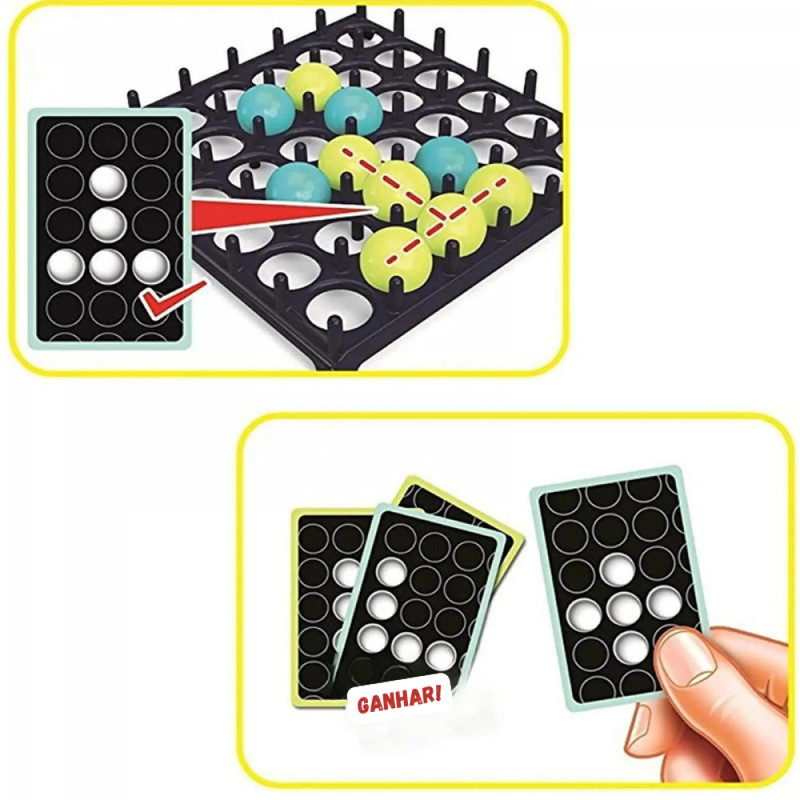 Jogo De Mesa Game Bounce Bolinhas Ao Alvo