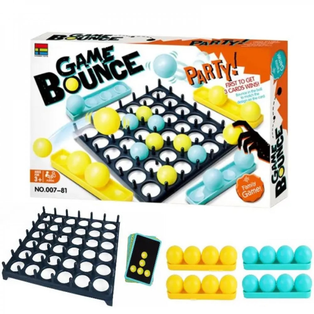 Jogo De Mesa Game Bounce Bolinhas Ao Alvo