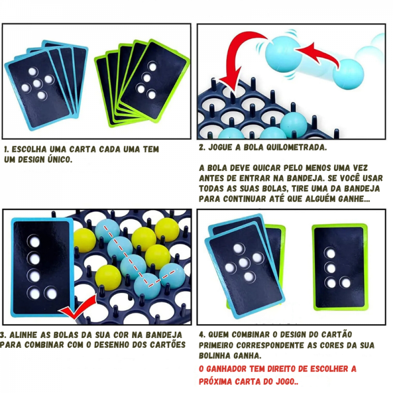 Jogo De Mesa Game Bounce Bolinhas Ao Alvo