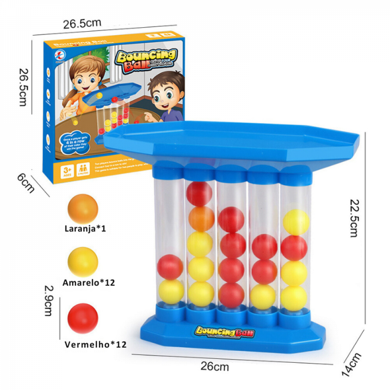 Jogo De Mesa Bouncing Lança Bolas