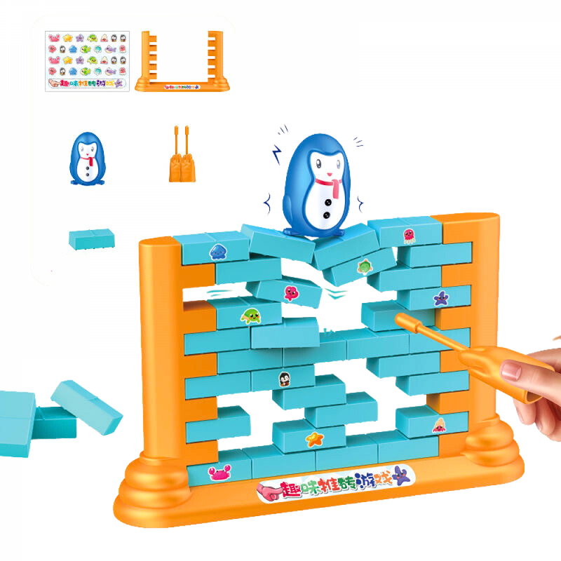 Jogo Desafio Do Pinguim Com Parede De Gelo