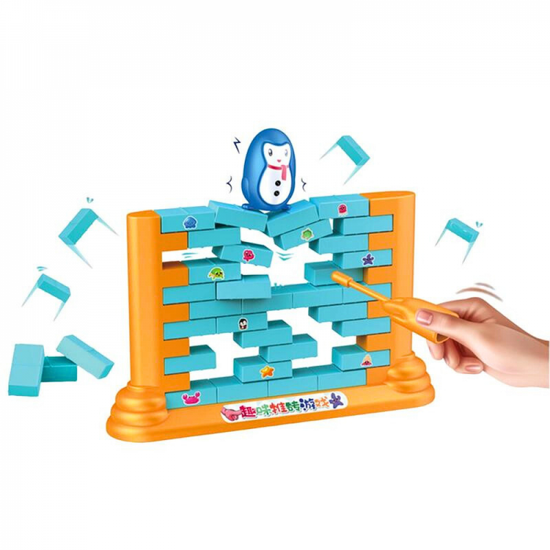 Jogo Desafio Do Pinguim Com Parede De Gelo