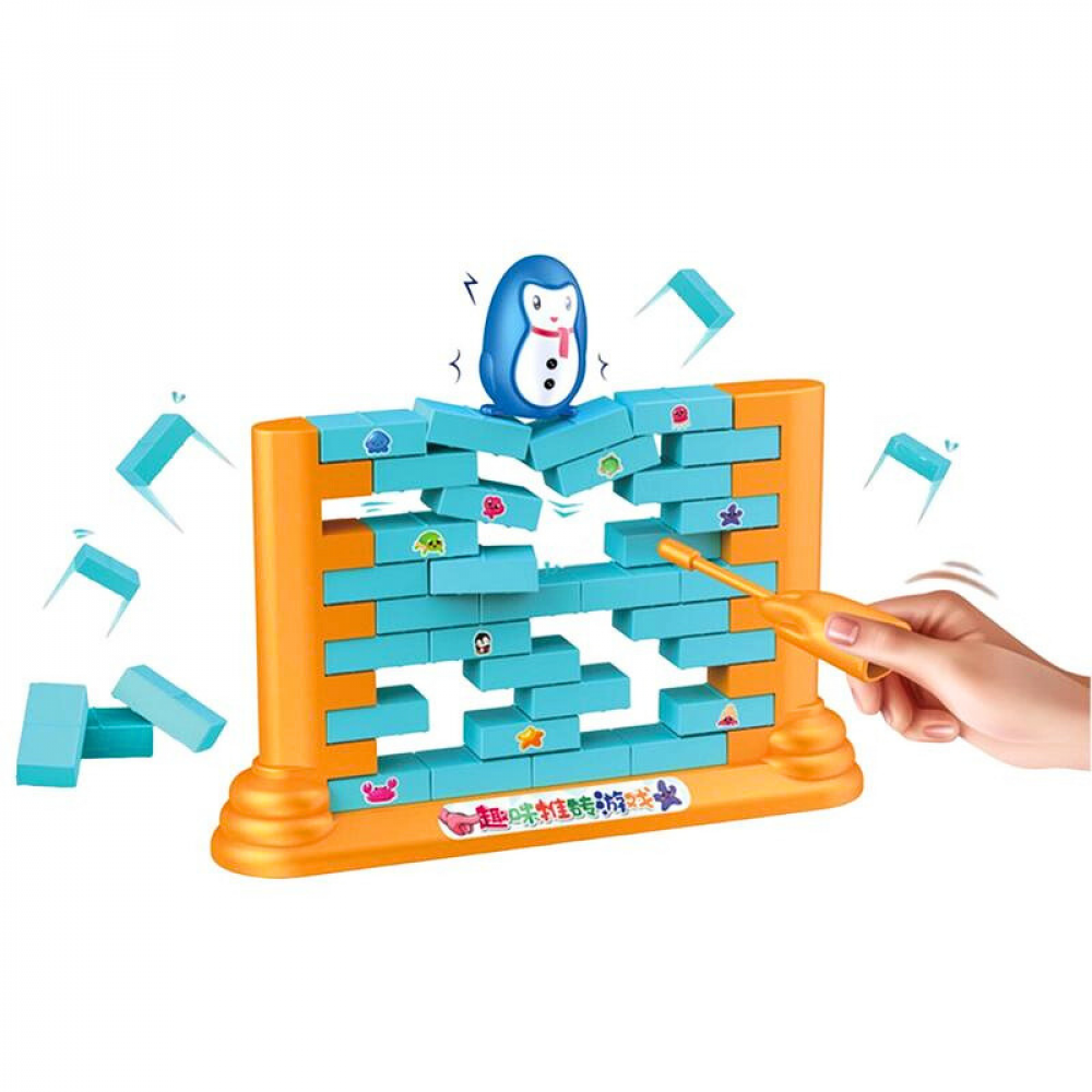 Jogo Desafio Do Pinguim Com Parede De Gelo