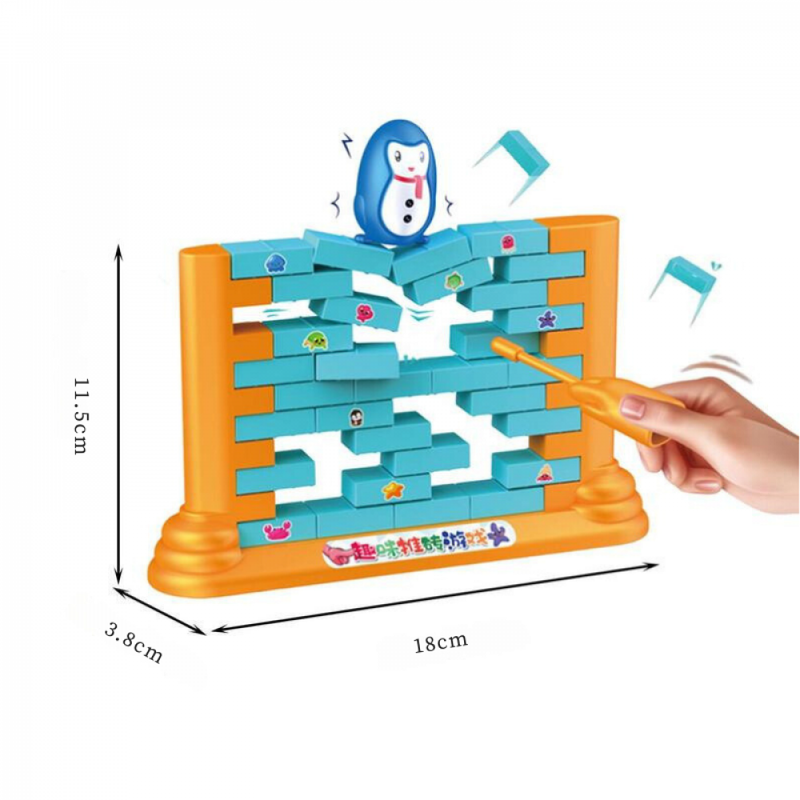 Jogo Desafio Do Pinguim Com Parede De Gelo