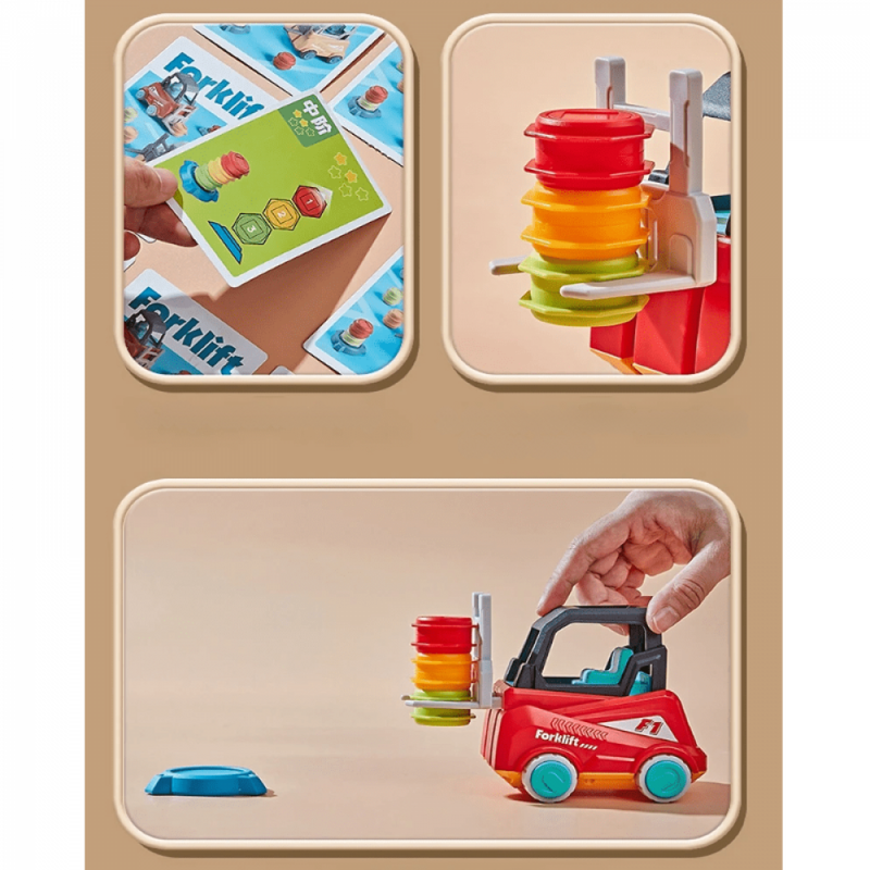 Kit Jogo Empilhadeira Forklift 3D