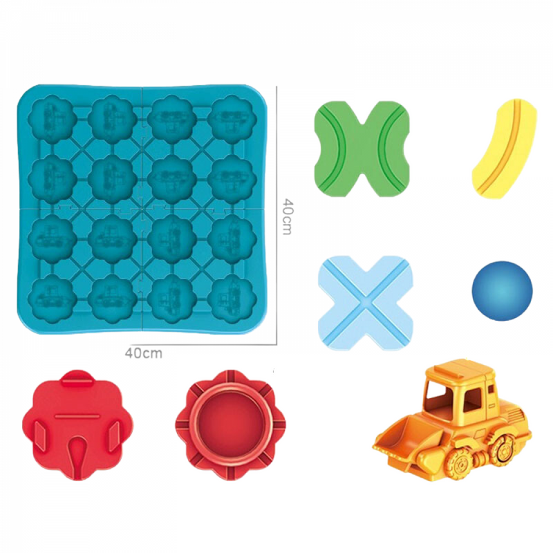 Quebra-Cabeça Tractor's Route Formação De Estradas