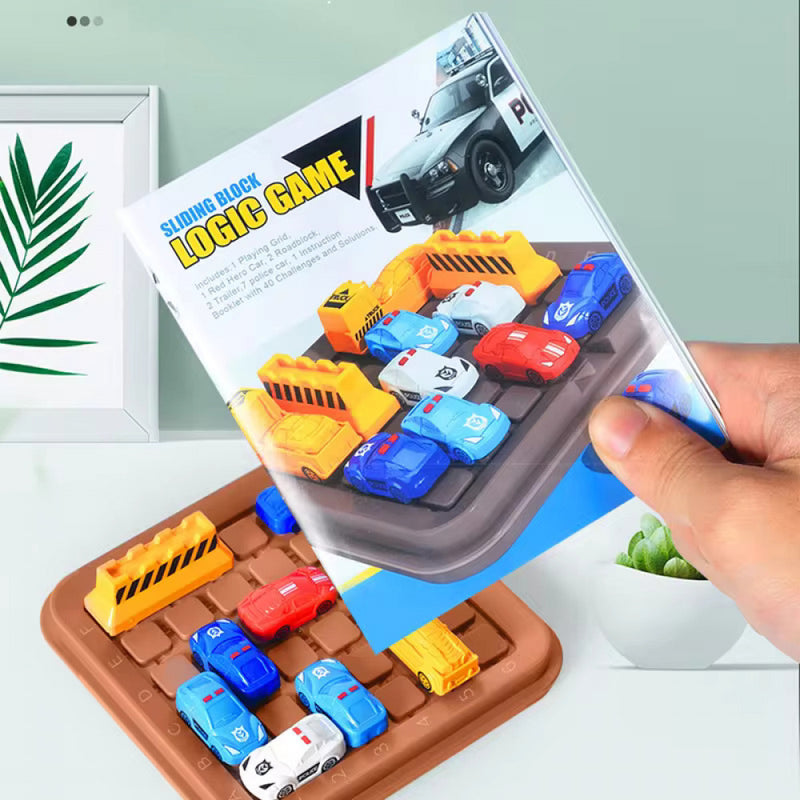 Jogo Quebra-Cabeça Carro Em Movimento