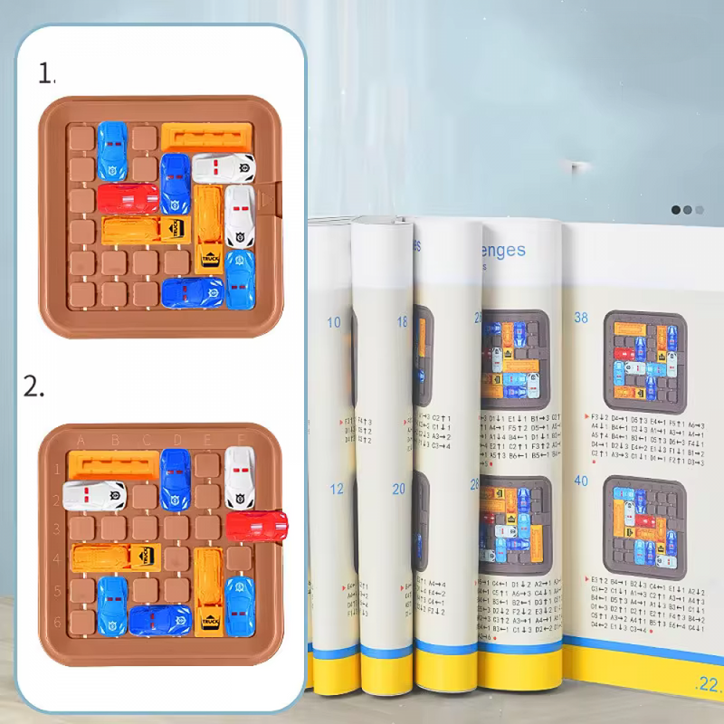 Jogo Quebra-Cabeça Carro Em Movimento