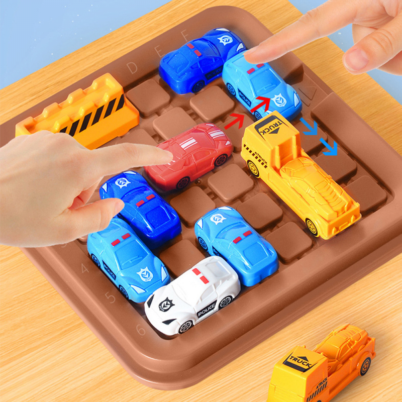 Jogo Quebra-Cabeça Carro Em Movimento