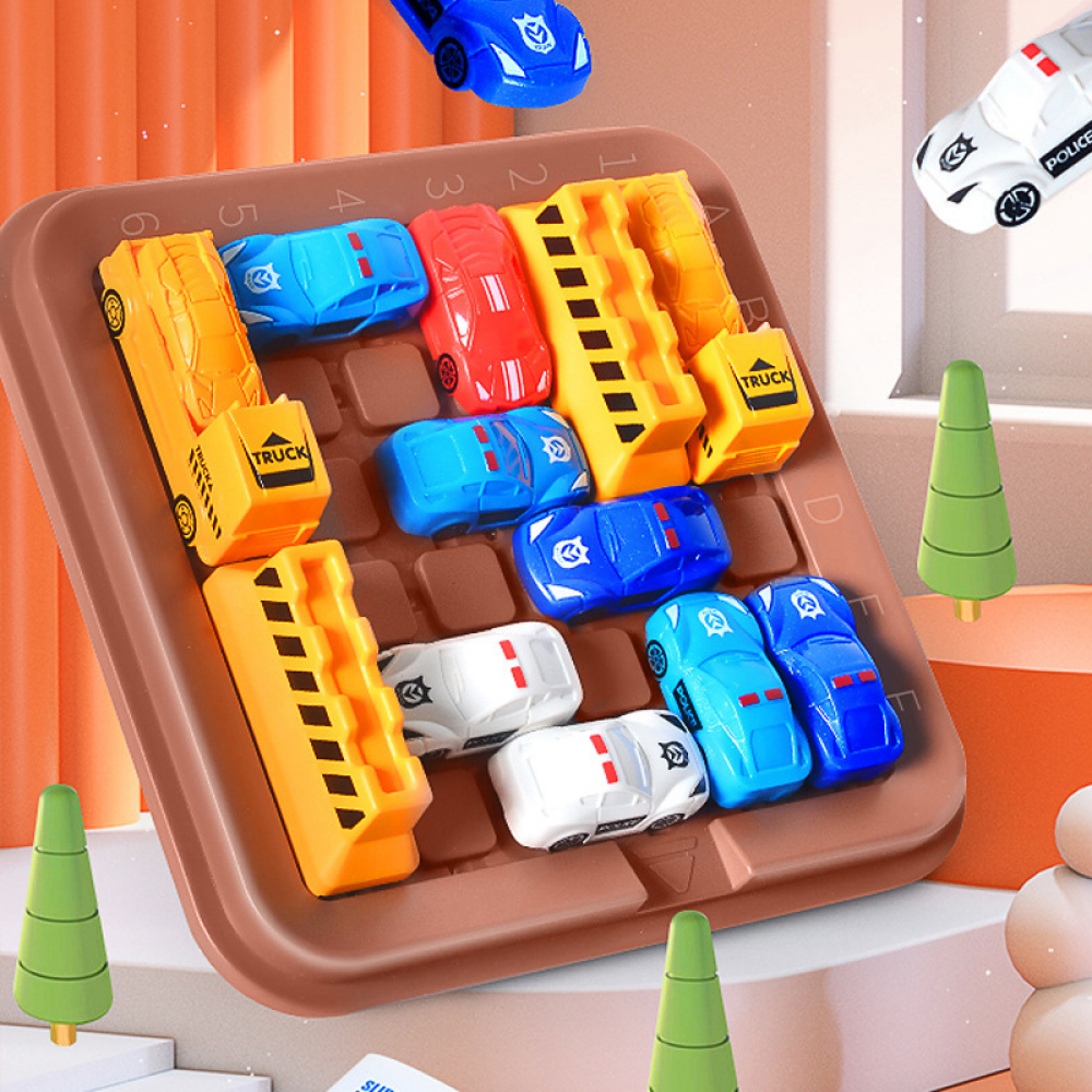 Jogo Quebra-Cabeça Carro Em Movimento