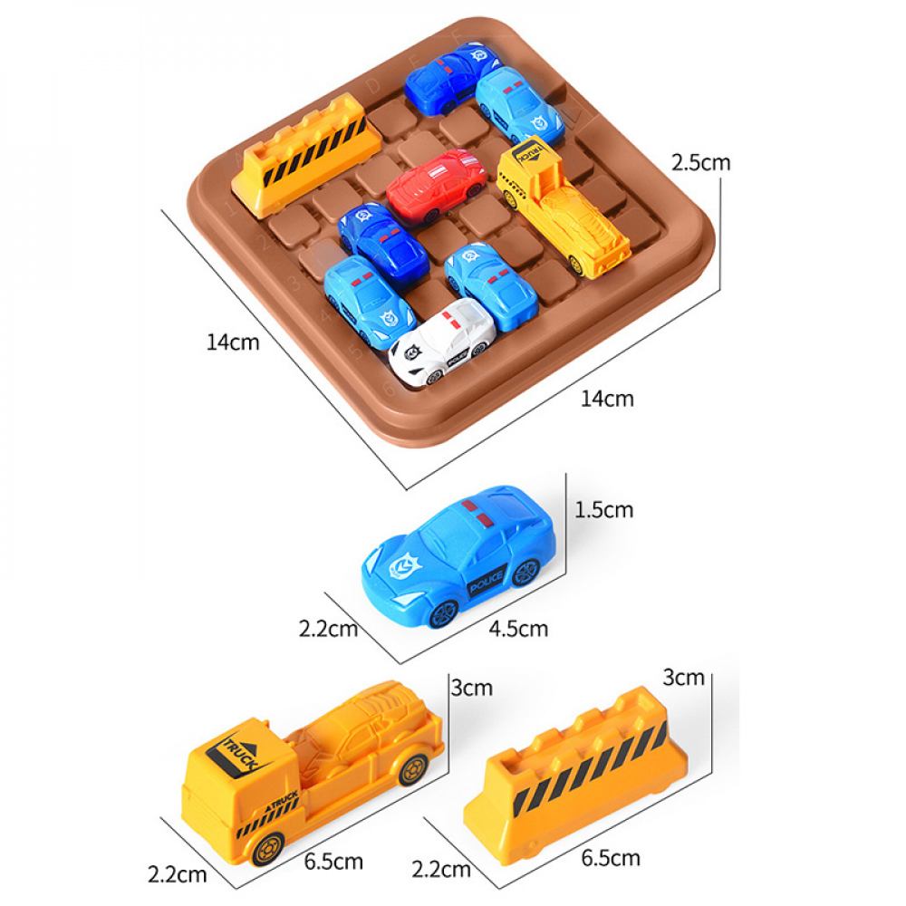 Jogo Quebra-Cabeça Carro Em Movimento