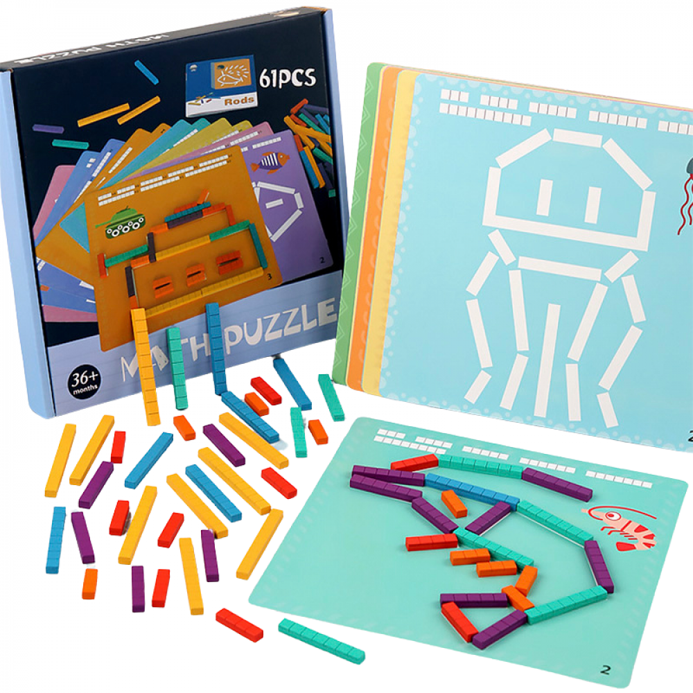 Jogo Quebra-Cabeça Montessori Mont Puzzle Formas Geométricas