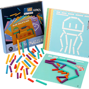 Jogo Quebra-Cabeça Montessori Mont Puzzle Formas Geométricas